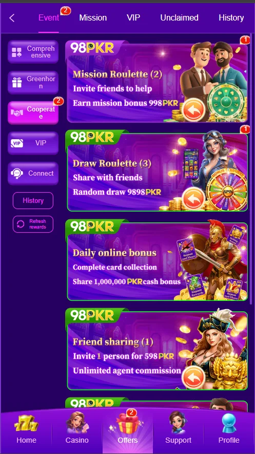 98PKR New Earning Apk