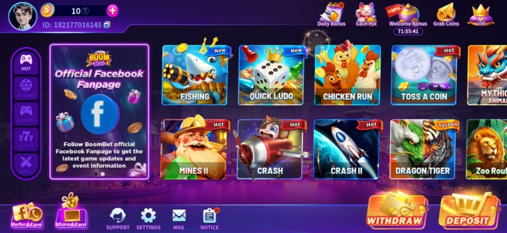Boom Bet Game Download