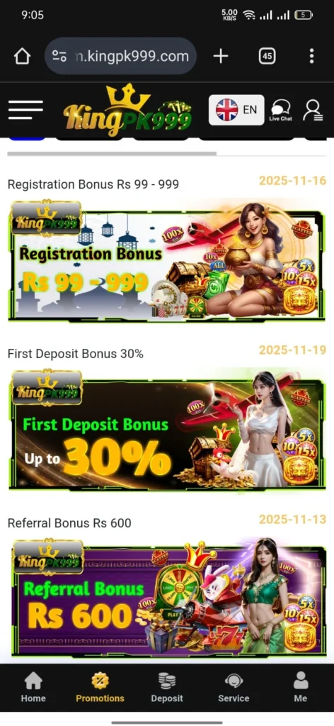 KINGPK999 Game Download