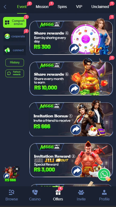 M666 new Earning App
