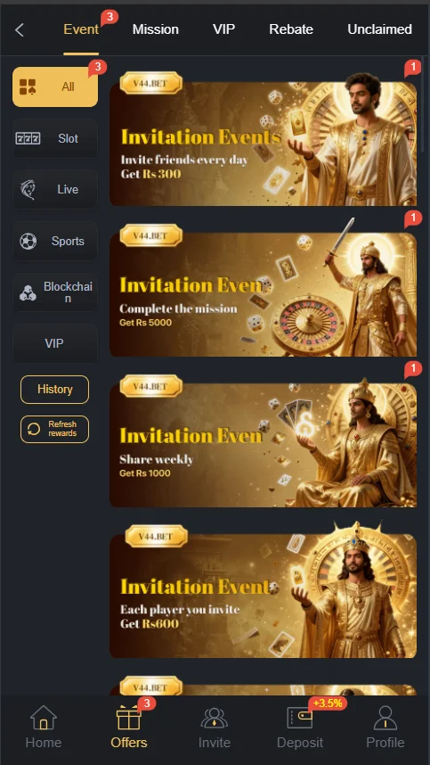 V44 BET Game Download